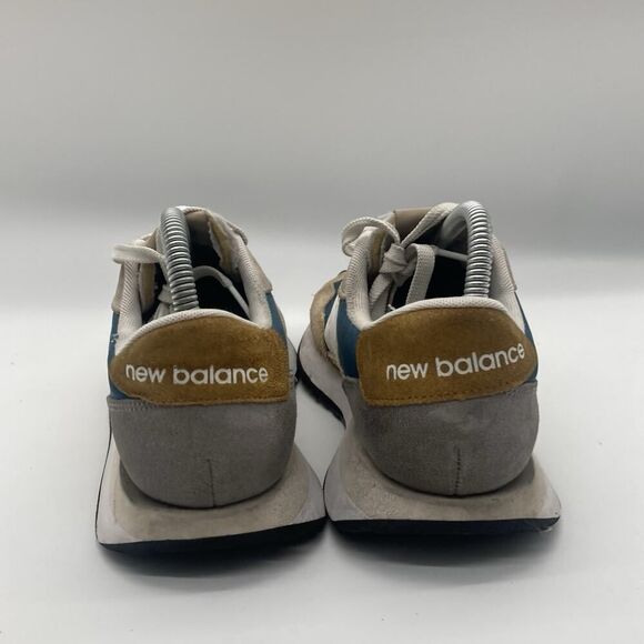 Mens Size 8 New Balance 237 Beige Dark Moonstone Athletic Shoes Sneakers MS237VF - Picture 7 of 11